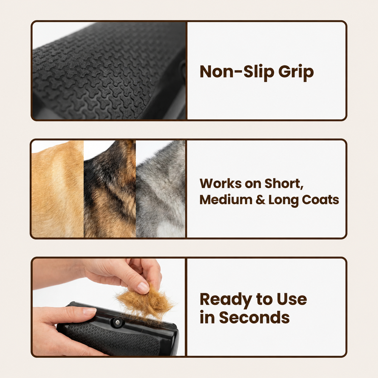 Furly & Co. Dog Undercoat Comb