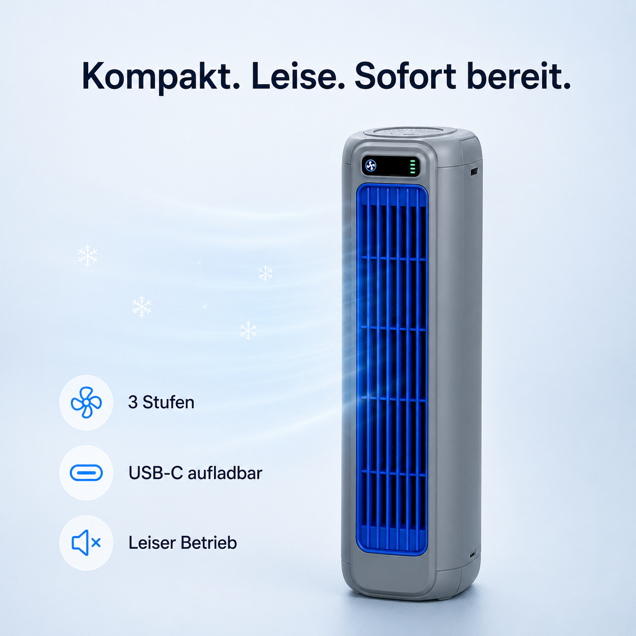 ArcticBreeze Go™ – Mobiler Luftkühler