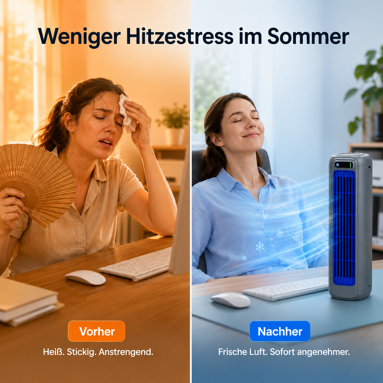 ArcticBreeze Go™ – Mobiler Luftkühler