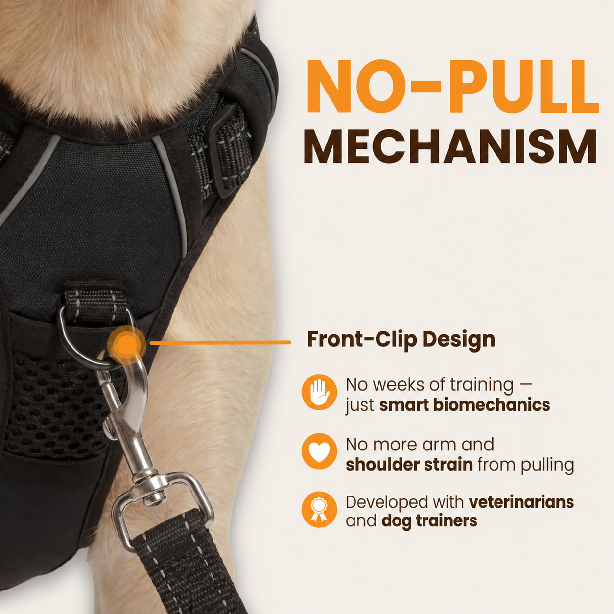 Furly & Co. Comfort No-Pull Harness