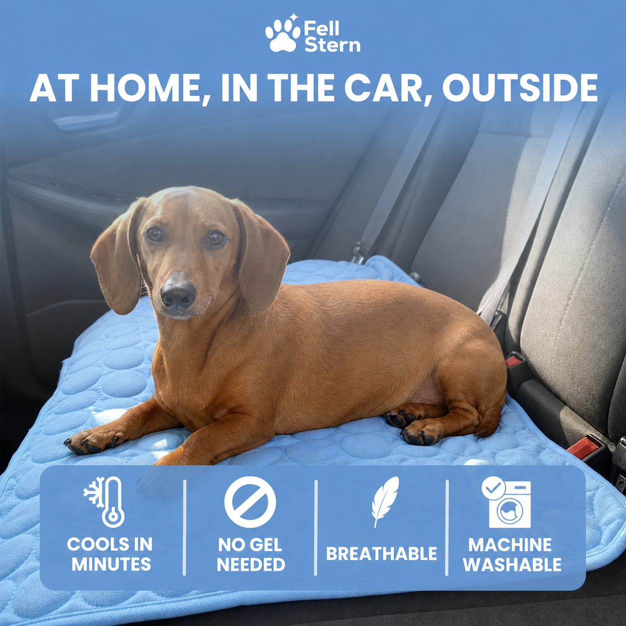 Furly & Co. Comfort Dog Cooling Mat